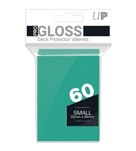 Deck Protectors Small Size. Aqua. 60 pz (E-15262)