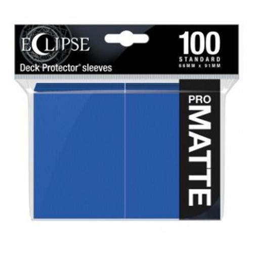 Standard Sleeves PRO-Matte Eclipse Pacific Blue (100 Sleeves) (E-15614)