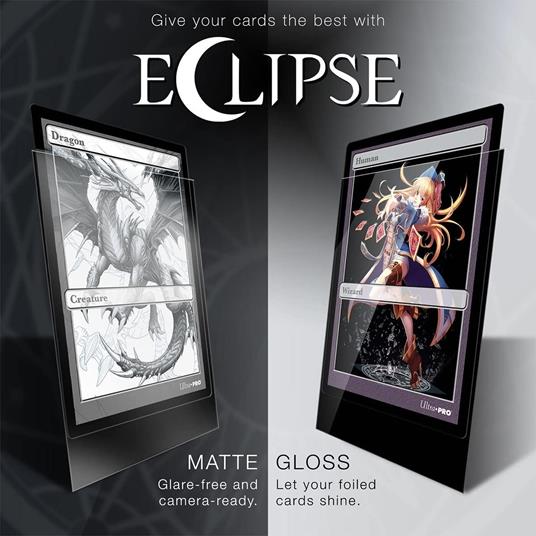 Small Sleeves - PRO-Gloss Eclipse - Apple Red (60 Sleeves) (E-15628) - 4