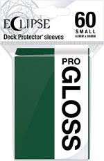 Small Sleeves - PRO-Gloss Eclipse - Forest Green (60 Sleeves) (E-15629)