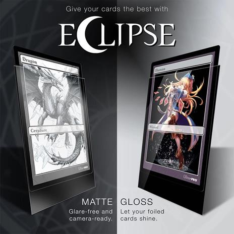 Small Sleeves - PRO-Gloss Eclipse - Royal Purple (60 Sleeves) (E-15634) - 4