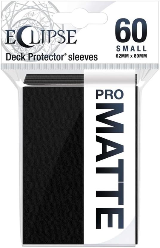 Small Sleeves - PRO-Matte Eclipse - Jet Black (60 Sleeves) (E-15637) - 6