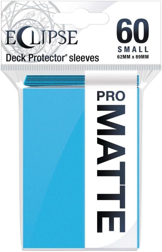Small Sleeves - PRO-Matte Eclipse - Sky Blue (60 Sleeves) (E-15639)