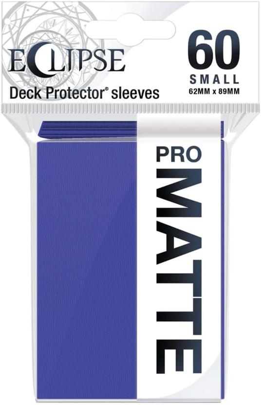 Small Sleeves - PRO-Matte Eclipse - Royal Purple (60 Sleeves) (E-15646)