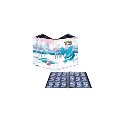 Ultra Pro: Album 9 Tasche Pokemon Frosted Forest 360 Carte Pro Binder