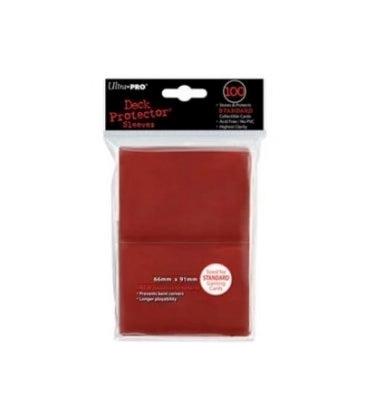 Ultra Pro Porta Card 100 Pezzi Rosso Standard