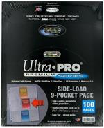 Ultra Pro Premium Series Box Da 100 Pagine Con 3 Fori, 9 Tasche A Caricamento Laterale Per Album Grande Ad Anelli 0/10