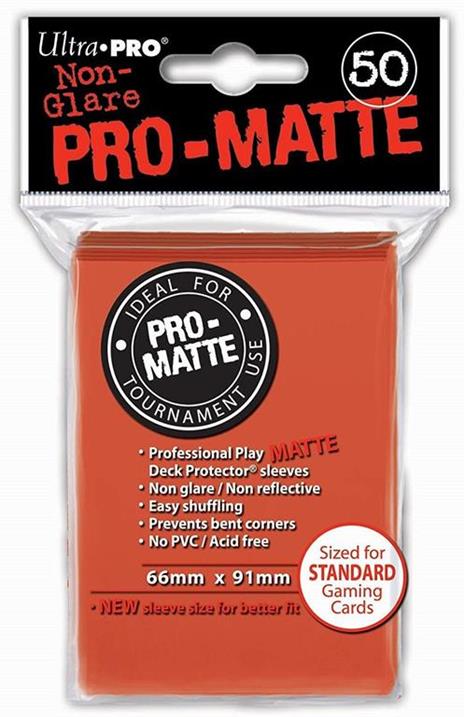 Ultra Pro Matte Standard PESCA. 50 bustine protettive