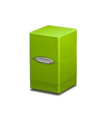 Ultra Pro Porta Mazzo Satin Tower Light Verde Rigido