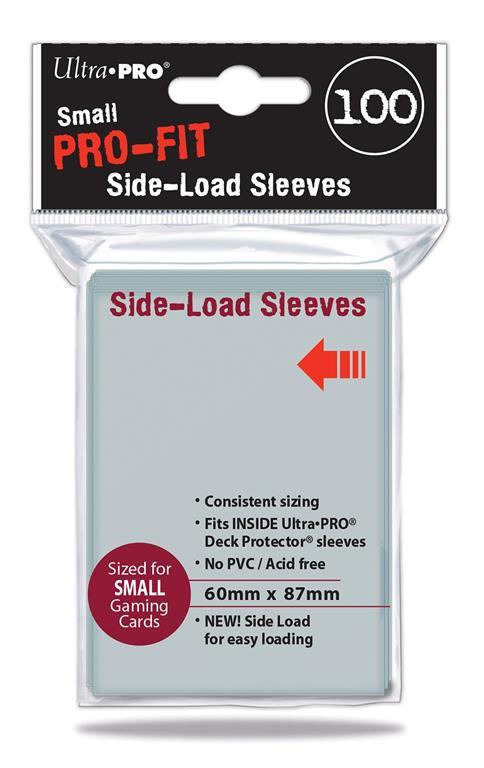 UP. Small Sleeves Side Load. Pro-Fit Card (100 pezzi)