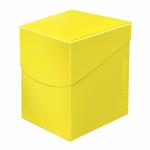 UP. Eclipse PRO 100+ Deck Box. Lemon Yellow
