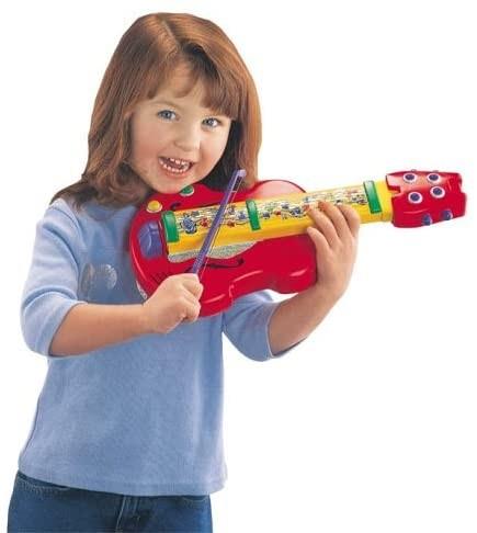 Fisher-Price - 2 In 1 Bach ''N Rock Guitar - Chitarra/Violino - Con Luci E Suoni