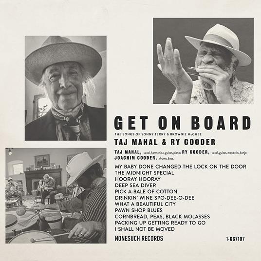 Get on Board - Vinile LP di Ry Cooder,Taj Mahal