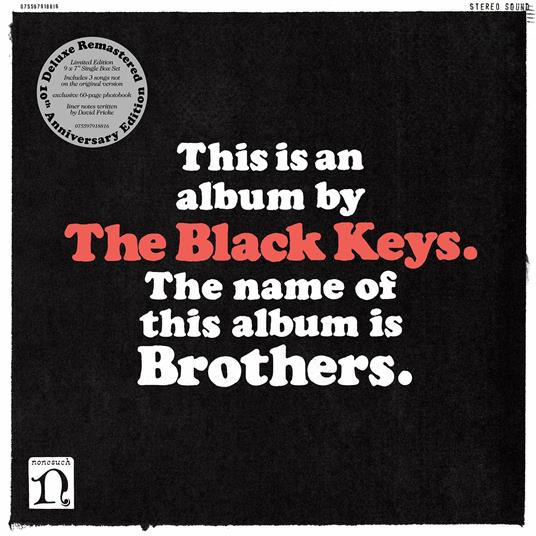 Brothers (7" Vinyl Box Set Anniversary Edition) - Vinile 7'' di Black Keys
