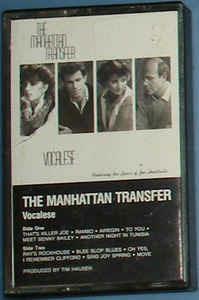 Vocalese (Musicassetta) - Musicassetta di Manhattan Transfer