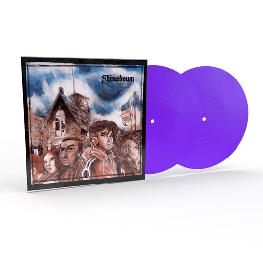 US and Them (Clear Purple Vinyl) - Vinile LP di Shinedown