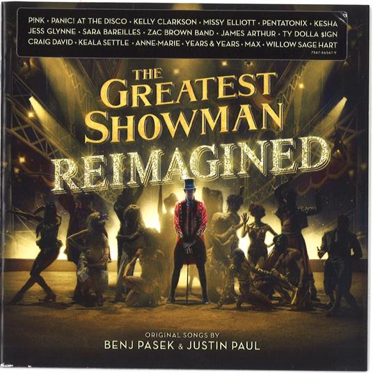 The Greatest Showman Reimagined (Colonna sonora) - CD Audio di Benj Pasek,Justin Paul