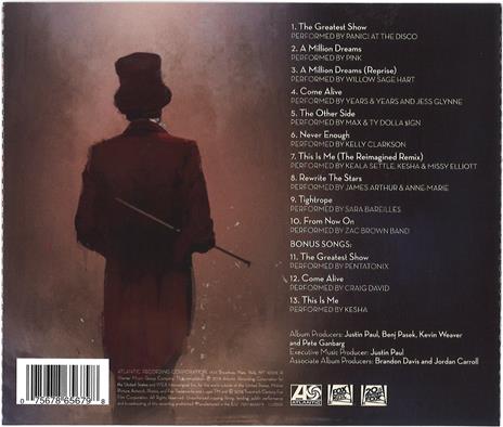 The Greatest Showman Reimagined (Colonna sonora) - CD Audio di Benj Pasek,Justin Paul - 2
