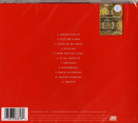 Threat to Survival - CD Audio di Shinedown - 2