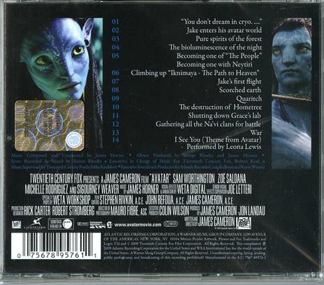 Avatar (Colonna sonora) - CD Audio di James Horner - 2