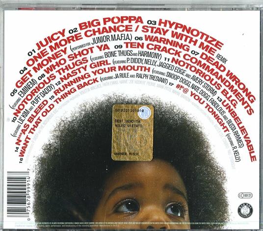 The Notorius BIG. Greatest Hits - CD Audio di Notorious BIG - 2