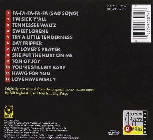 Complete & Unbelievable... The Dictionary of Soul - CD Audio di Otis Redding - 2