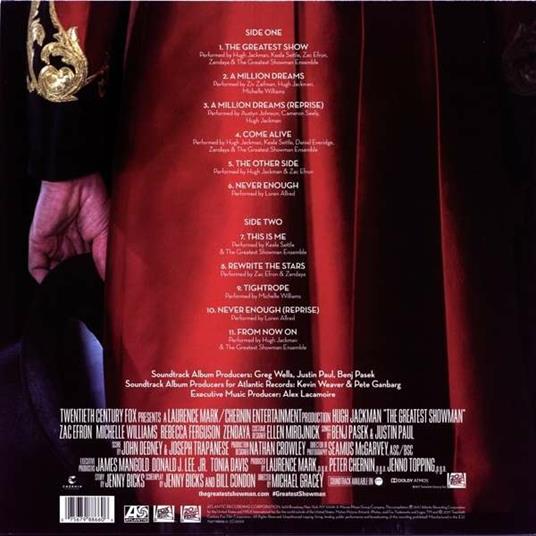 The Greatest Showman (Colonna sonora) - Benj Pasek , Justin Paul