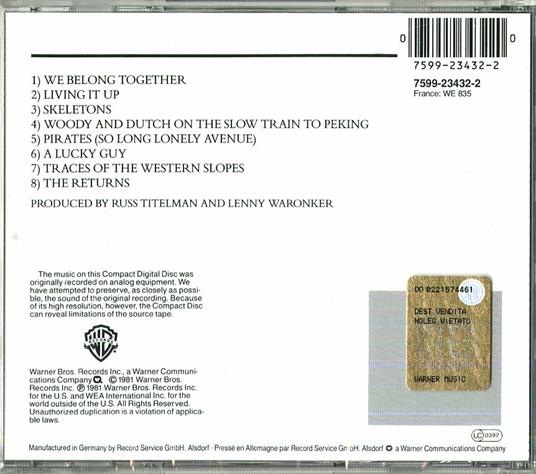 Pirates - CD Audio di Rickie Lee Jones - 2