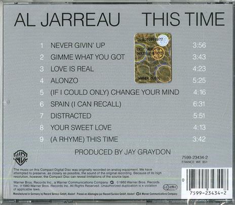 This Time - CD Audio di Al Jarreau - 2