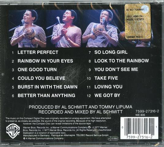 Look to the Rainbow - CD Audio di Al Jarreau - 2