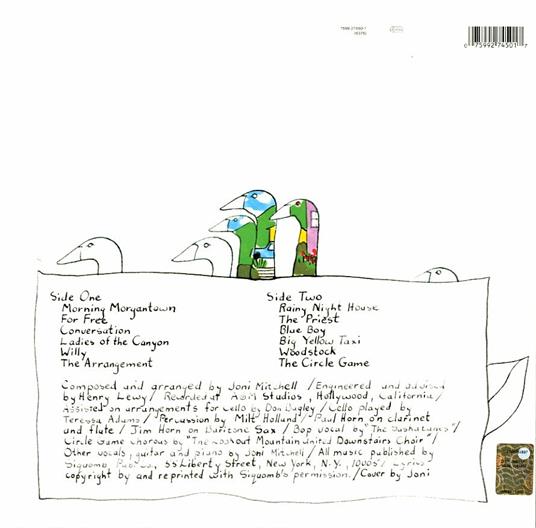 Ladies of the Canyon - Vinile LP di Joni Mitchell - 2