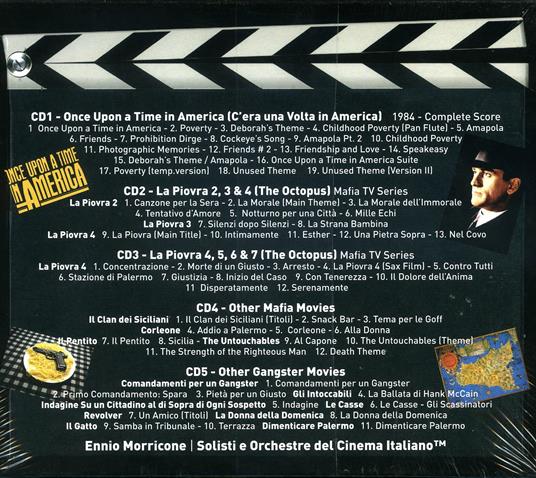 Complete Mafia Gangster Movies (Colonna sonora) - CD Audio di Ennio Morricone - 2