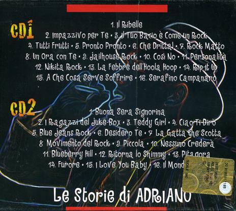Le storie di Adriano - CD Audio di Adriano Celentano - 2