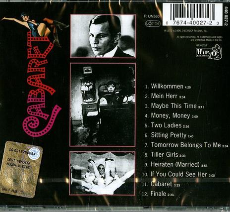 Cabaret (Colonna sonora) - CD Audio - 2