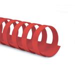 Dorsi Spirale Plastici Diam. 19Mm - 100 Pz. Rosso