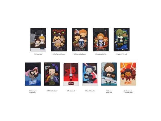 Star Wars 3d Pvc Bag Clips Posters Series 7 Con Figure Int.