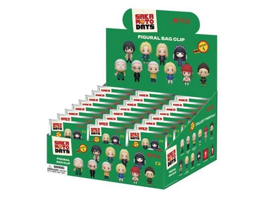Sakamoto Days 3d Pvc Bag Clips Series 1 Con Figure Int.