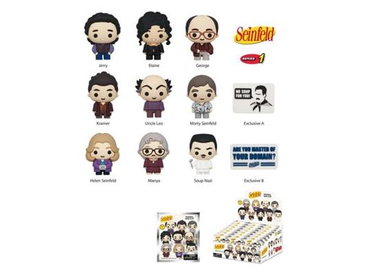 Seinfeld Pvc Bag Clips Series 01 Con Figure Int.