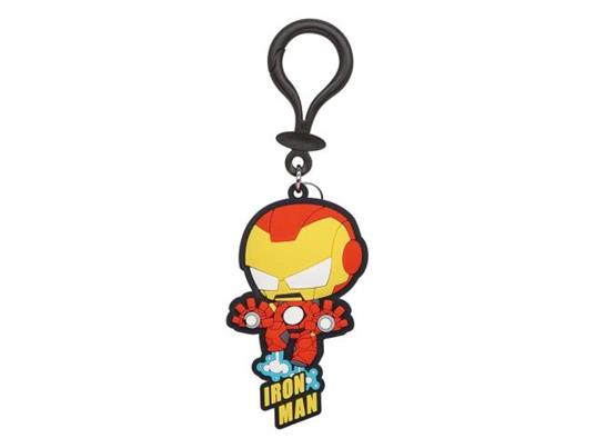 Marvel Soft Touch Pvc Bag Clip Iron Man Con Figure Int.