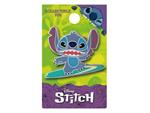 Lilo & Stitch Spilla Badge Surfing Stitch Con Figure Int.