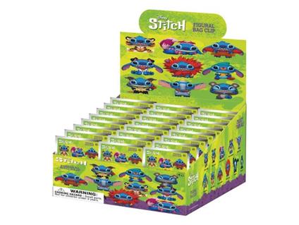 Lilo & Stitch 3d Pvc Bag Clips Series 1 Stitch In Costume Con Figure Int.