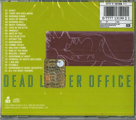 Dead Letter Office - CD Audio di REM - 2
