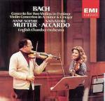 Concerti per violino BWV1041, BWV1042, BWV1043 - CD Audio di Johann Sebastian Bach,Salvatore Accardo,Anne-Sophie Mutter,English Chamber Orchestra
