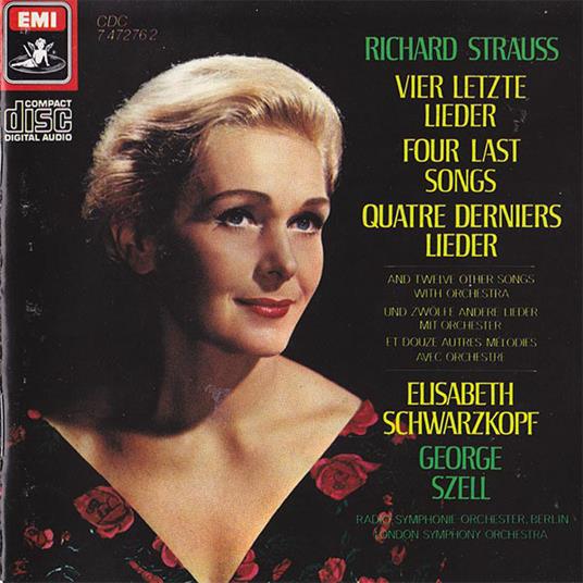 Four Last Songs, Orchestral Songs - CD Audio di Richard Strauss