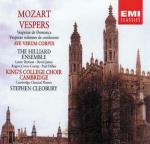 Vespri K321, K 339 - Ave Verum Corpus - CD Audio di Wolfgang Amadeus Mozart,King's College Choir,Hilliard Ensemble,Stephen Cleobury