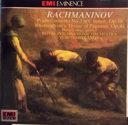 Piano Concerto No 2, Rhapsody On A Theme Of Paganini - CD Audio di Yuri Temirkanov