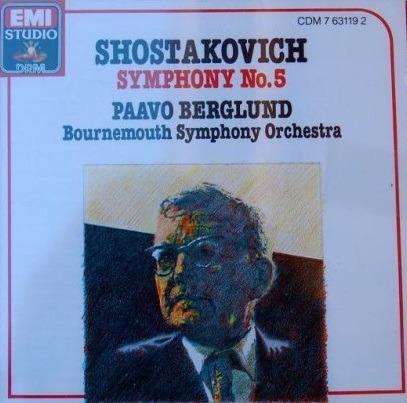 Sinfonia n.5 - CD Audio di Dmitri Shostakovich,Paavo Berglund