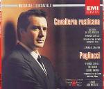 Cavalleria rusticana / Pagliacci - CD Audio di Pietro Mascagni,Ruggero Leoncavallo,Franco Corelli,Victoria De Los Angeles,Gabriele Santini,Orchestra del Teatro dell'Opera di Roma