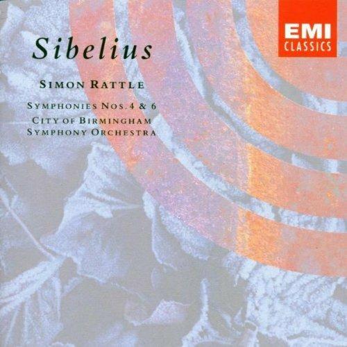 Sinfonia n.4 - CD Audio di Jean Sibelius,Simon Rattle