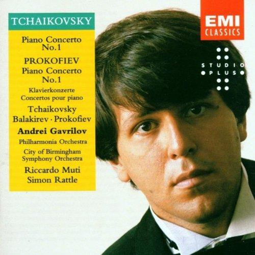 Concerto per pianoforte n.1 / Concerto per pianoforte n.1 - CD Audio di Sergei Prokofiev,Pyotr Ilyich Tchaikovsky,Riccardo Muti,Simon Rattle,Andrei Gavrilov
